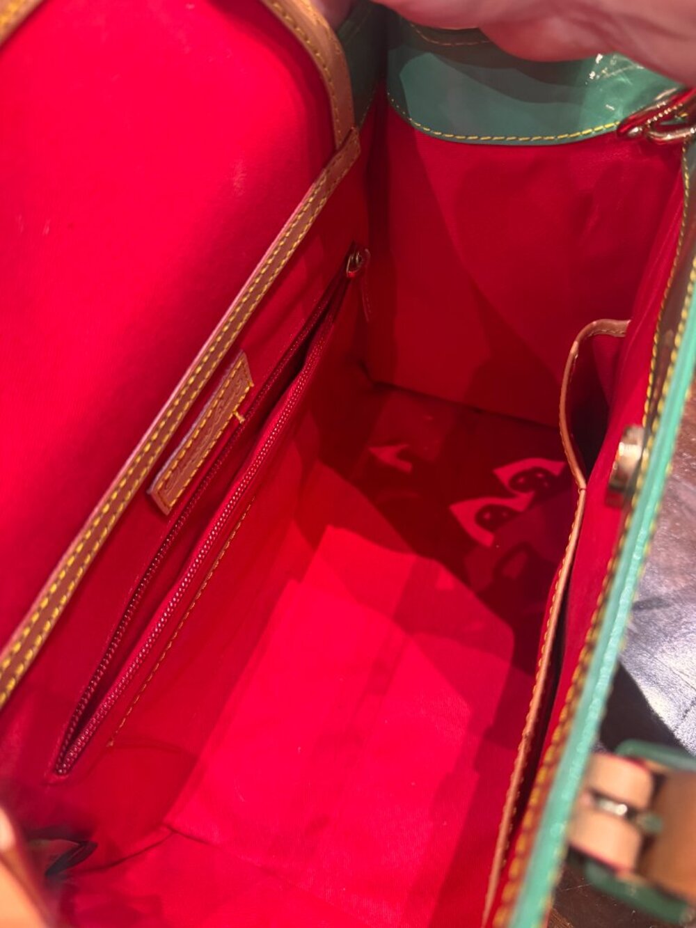 Vintage Dooney! Dooney & Bourke Janine Satchel - Picture 5 of 13